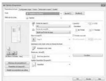 CANON imageCLASS D1620 - Options d'impression utiles - 2