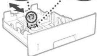 CANON imageCLASS D1620 - Loading in the Paper Drawer - 3
