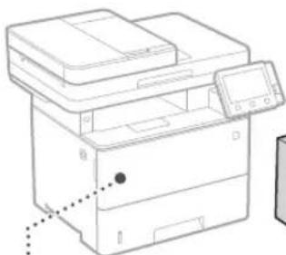 CANON imageCLASS D1620 - Installing the Machineltems Included with - 6