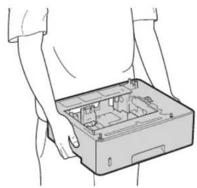 CANON imageCLASS D1620 - Install the paper feeder (optional). - 1