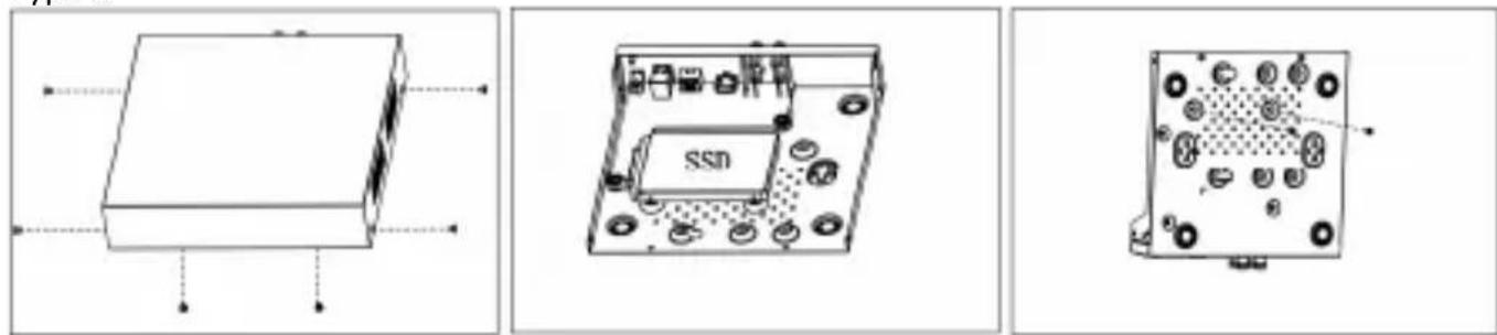 Hikvision IDS9632NXII816S - HDD or SSD Installation of Each Chassis Type - 9