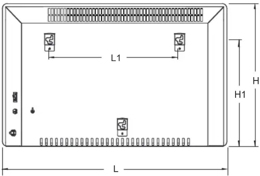Sonnenkönig Vidro 2000 - Montaggio a parete - 1