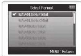 ZOOM H6 - Format WAV uniquement - 4