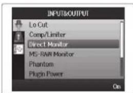 ZOOM H6 - Pressez 📄 MENU. - 2