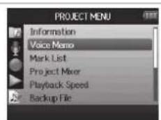 ZOOM H6 - Enregistrement d'un mémo vocal de projet - 2