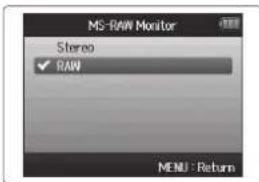 ZOOM H6 - Mode MS-RAW uniquement - 3