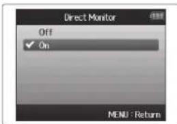 ZOOM H6 - Pressez 📄 MENU. - 3