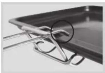 KORONA 57005 - Removing the baking tray/ grill rack - 3