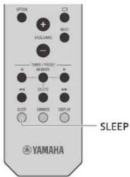 YAMAHA MCRB270D - Utilisation de la minuterie de mise en veille - 1