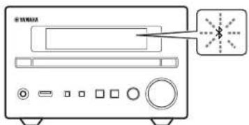 YAMAHA MCRB270D - Muziek weergeven via een Bluetooth®-verbinding - 3