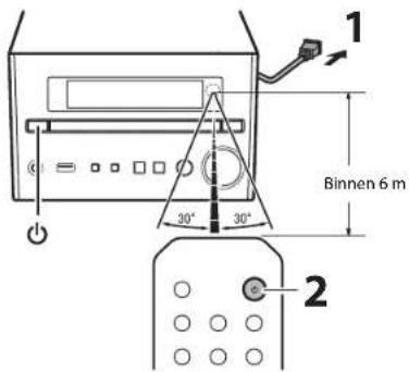 YAMAHA MCRB270D - Het toestel inschakelen - 1
