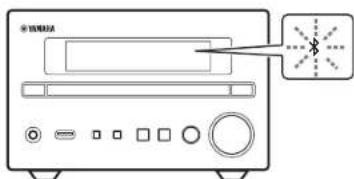 YAMAHA MCRB270D - Wiedergeben von Musik über eine Bluetooth®-Verbindung - 2