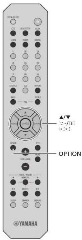 YAMAHA MCRB270D - Balanceinstellung (Standardeinstellung in Fettdruck) - 1