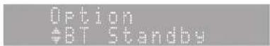 YAMAHA MCRB270D - Select a desired option menu with ▲/▼ and press □/□□. - 1