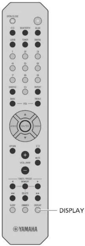YAMAHA MCRB270D - Een voorgeprogrammeerde zender wissen - 1