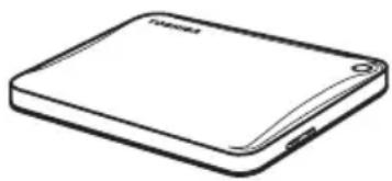 TOSHIBA Canvio Advance - Sprawdzanie zawartosci zestawu - 1