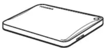 TOSHIBA Canvio Advance - A csomag tartalmának Ellenörzese - 1