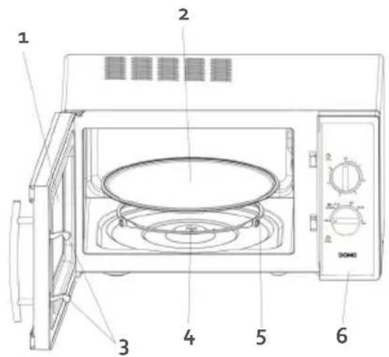 DOMO DO3020 - PIEZAS - 2