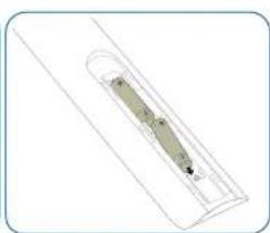 SAMSUNG SBBSS08NL1 - Installation des piles dans la télécommande (AAA x 2) - 2