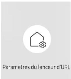 SAMSUNG SBBSS08NL1 - Paramètres du lanceur d'URL - 1