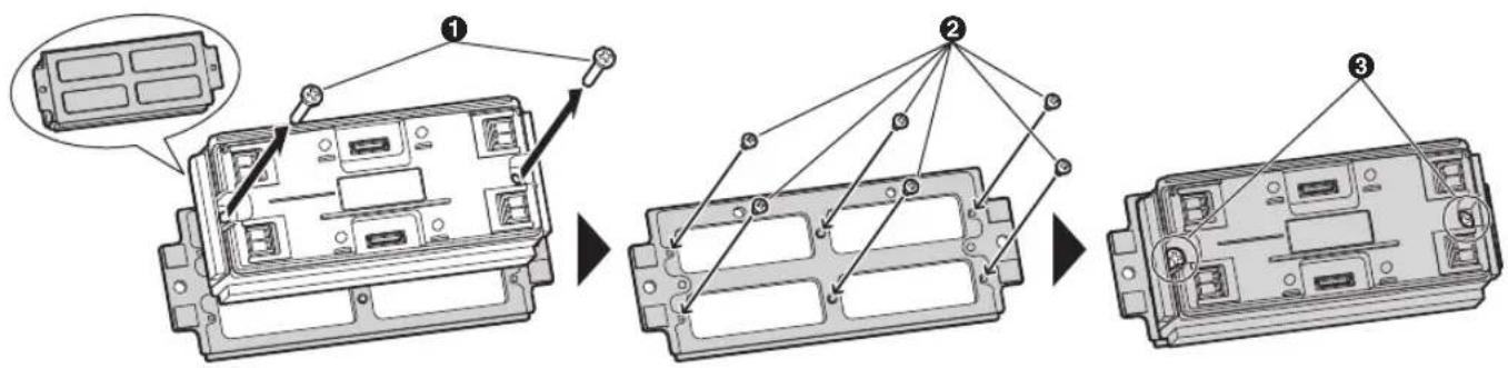 PANASONIC VLVM901 - Example: Module 4 boutons - 1