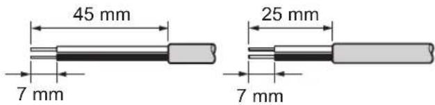 PANASONIC VLPS2410 - Branchement des fils CA et des fils CC - 1