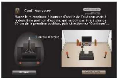 MARANTZ SR5014 - Lorsque l'enceinte détectée est affichée, sélectionnez "suivant" puis appuyez sur ENTER. - 5