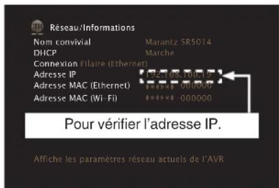MARANTZ SR5014 - Contrôle de l'appareil à partir d'un contrôle web - 1