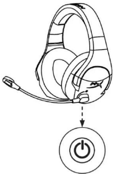 HYPERX Cloud Stinger Wireless - Ręczne parowanie zestawu słuchawkowego z modułem łączności bezprzewodowej - 2
