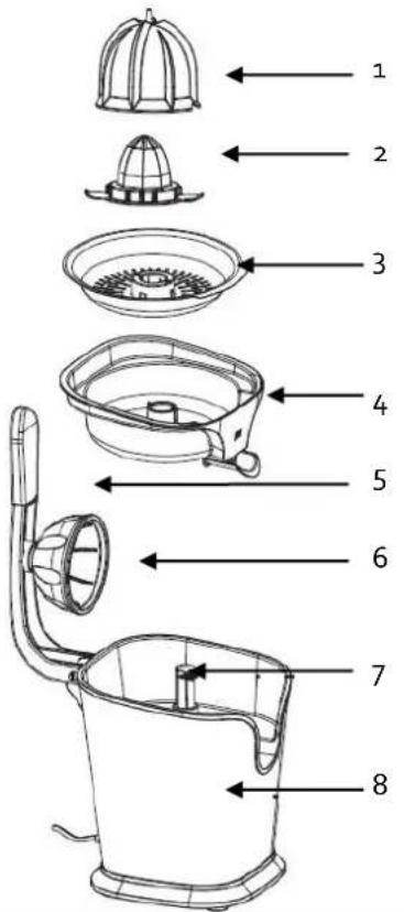 FRITEL CP 4177 - Productomschrijving – Product description – Description du produit – Produktbeschreibung - 1