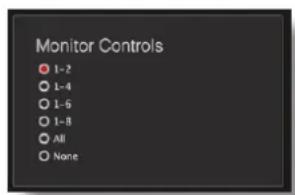 FOCUSRITE Scarlett 2i2 Studio - Commandes d'écoute de contrôle (Monitor Controls) - 1