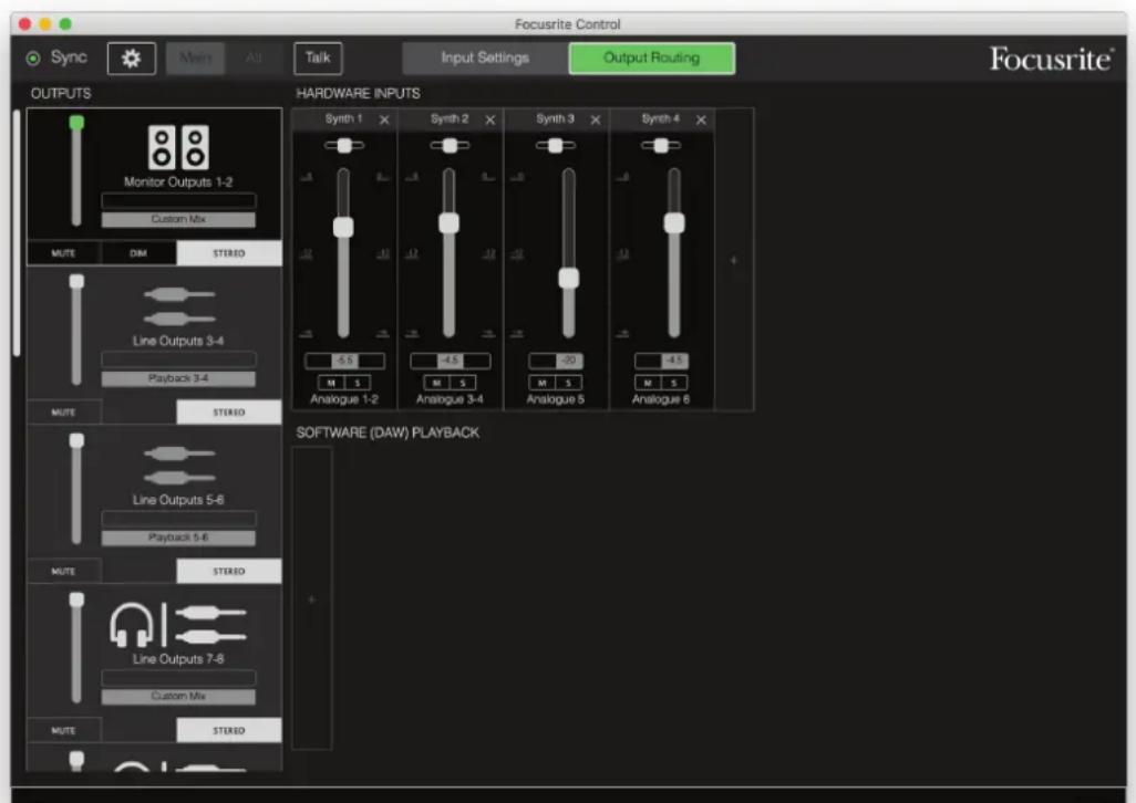 FOCUSRITE Scarlett 2i2 Studio - Mélangeur autonome (interfaces 8i6, 18i8 et 18i20 uniquement) - 1
