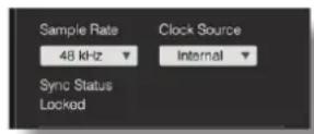 FOCUSRITE Scarlett 2i2 Studio - Fréquence d'échantillonnage (Sample Rate) - 1