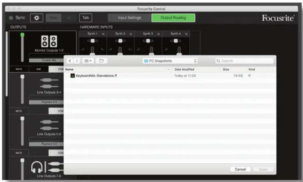 FOCUSRITE Scarlett 4i4 - Emploi de la fonction de renvoi (Loopback) - 3