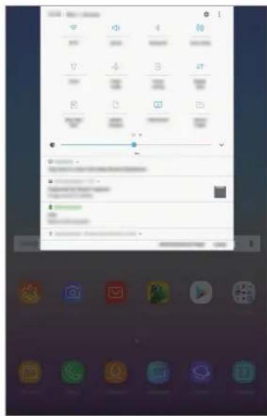 SAMSUNG Galaxy Tab A8 - Utiliser les touches de paramétrage rapide - 2