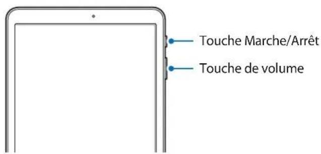 SAMSUNG Galaxy Tab A8 - Touches physiques - 1