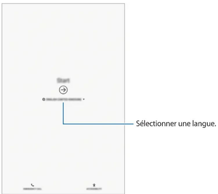 SAMSUNG Galaxy Tab A8 - Configuration initiale - 2