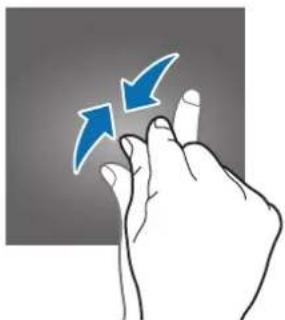 SAMSUNG Galaxy Tab A8 - Écarter et rapprocher les doigts - 2