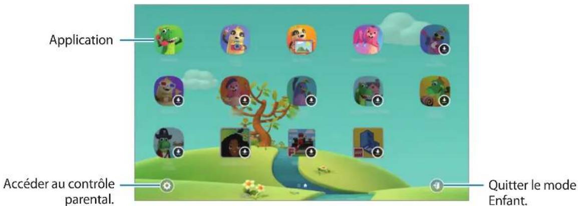 SAMSUNG Galaxy Tab A8 - Mode Enfant - 1