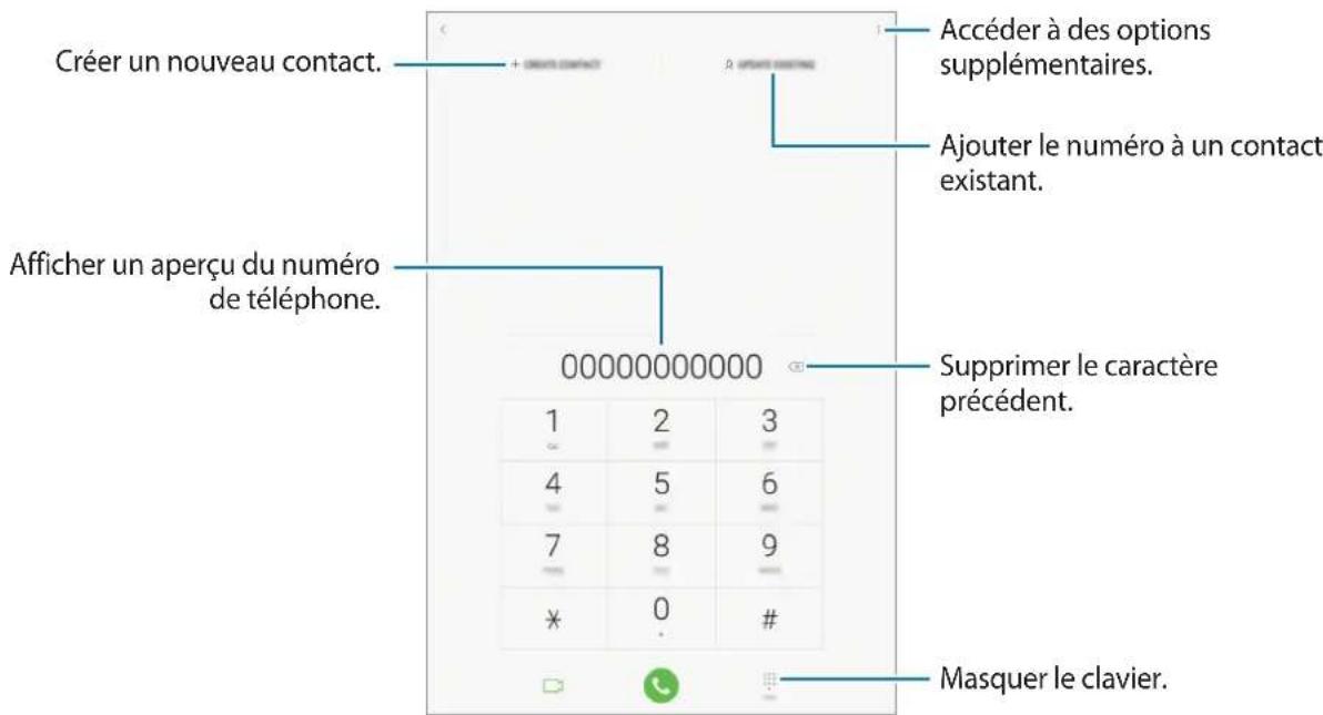 SAMSUNG Galaxy Tab A8 - Passer des appellant - 1