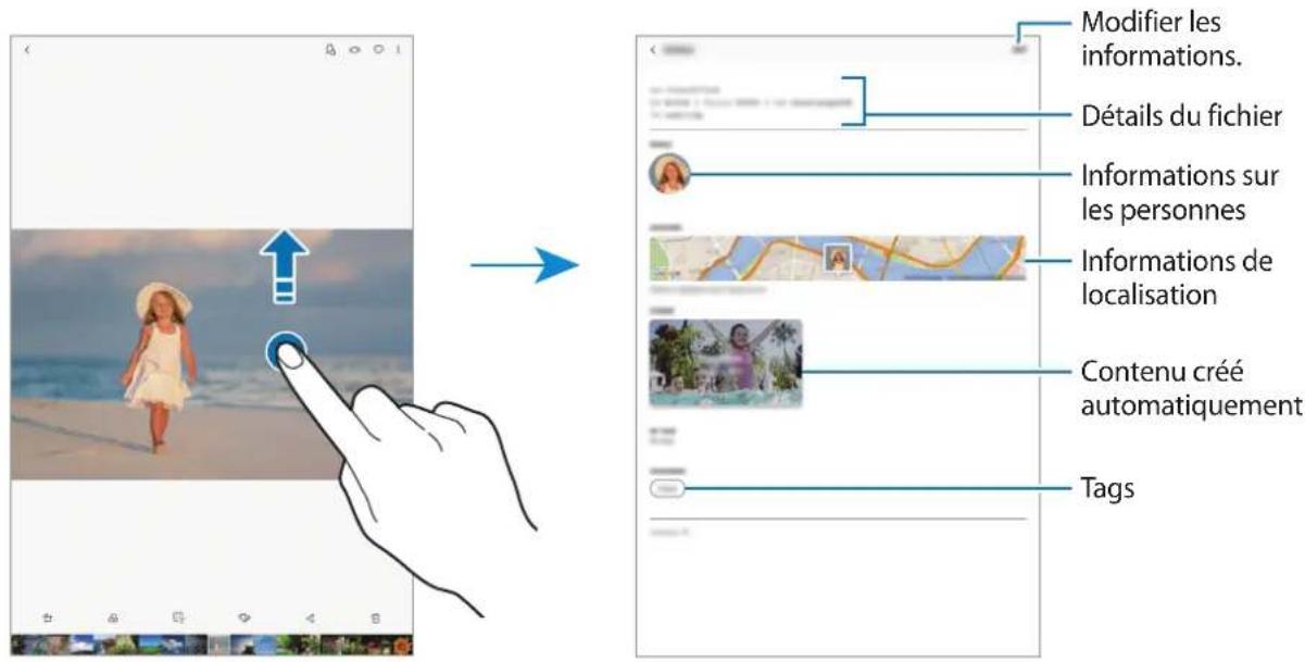 SAMSUNG Galaxy Tab A8 - Afficher les détails des images et des videos - 1