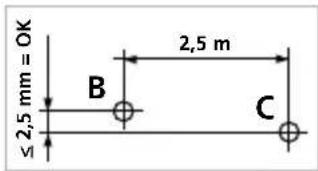 Laserliner EasyCross Laser - Controlo da linha horizontal - 1