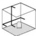 Laserliner EasyCross Laser - Nivellements horizontal et vertical - 1