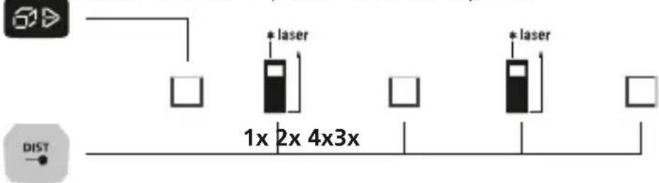 Laserliner LaserRangeMaster Gi5 - Pomiar powierzchni: - 1