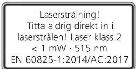 Laserliner LaserRangeMaster Gi5 - Allmanna sakerhetsforeskrifter - 2