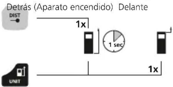 Laserliner LaserRangeMaster Gi5 - Conmutar nivel de medicación (Referencia): - 1