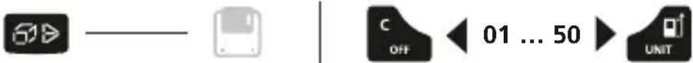 Laserliner LaserRangeMaster Gi5 - Memory function: - 1