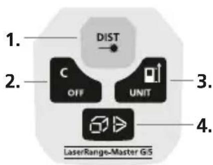 Laserliner LaserRangeMaster Gi5 - EKRAAN: - 1