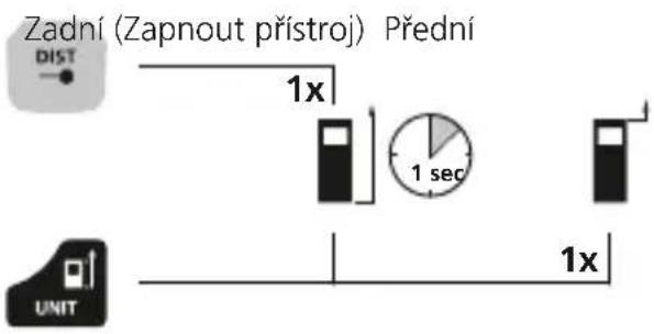Laserliner LaserRangeMaster Gi5 - Přepináni roviny měrení (reference): - 1