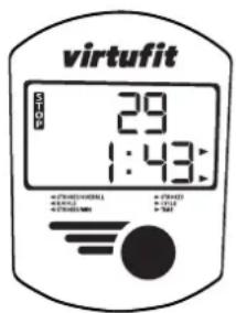 VirtuFit Row 450 - Console - 1